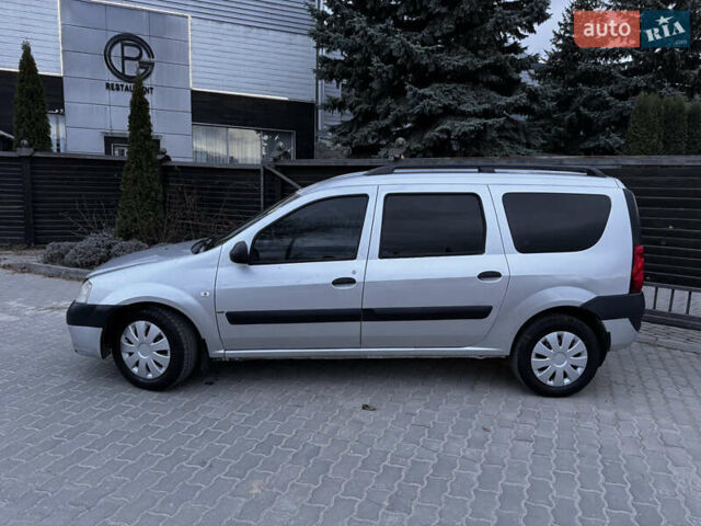 Серый Дачия Логан МСВ, объемом двигателя 1.6 л и пробегом 170 тыс. км за 3200 $, фото 7 на Automoto.ua