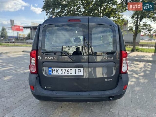Серый Дачия Логан МСВ, объемом двигателя 1.6 л и пробегом 232 тыс. км за 5600 $, фото 7 на Automoto.ua