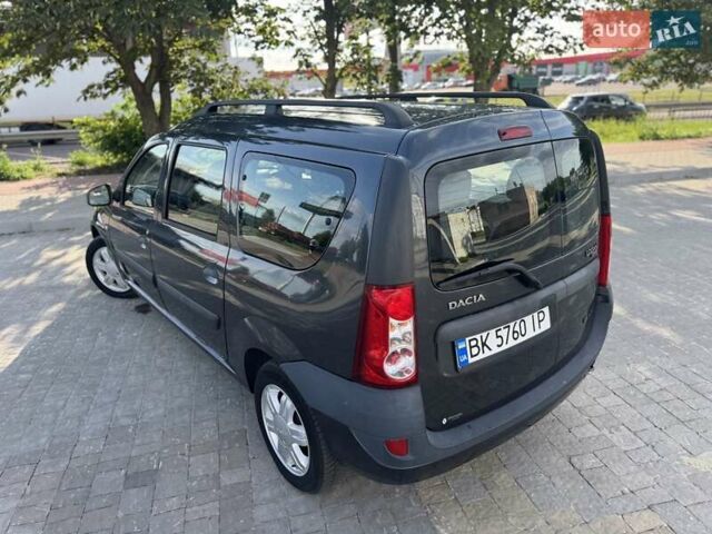 Серый Дачия Логан МСВ, объемом двигателя 1.6 л и пробегом 232 тыс. км за 5600 $, фото 10 на Automoto.ua