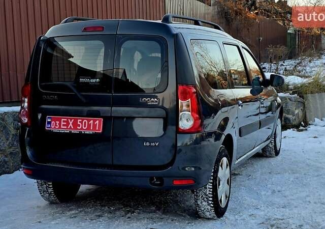 Серый Дачия Логан МСВ, объемом двигателя 1.6 л и пробегом 228 тыс. км за 6799 $, фото 21 на Automoto.ua