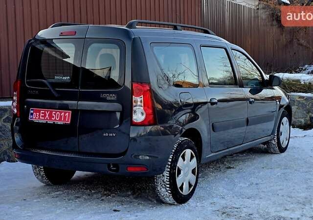 Серый Дачия Логан МСВ, объемом двигателя 1.6 л и пробегом 228 тыс. км за 6799 $, фото 20 на Automoto.ua