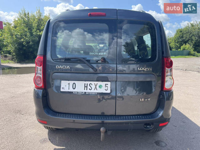 Сірий Дачія Логан МСВ, об'ємом двигуна 1.6 л та пробігом 124 тис. км за 6500 $, фото 7 на Automoto.ua