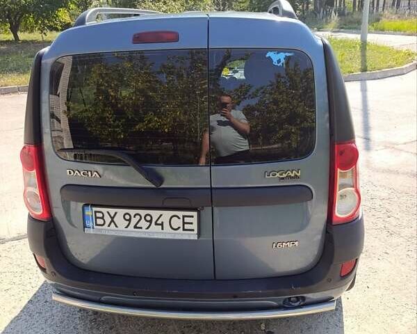 Синій Дачія Логан МСВ, об'ємом двигуна 1.6 л та пробігом 266 тис. км за 4200 $, фото 5 на Automoto.ua