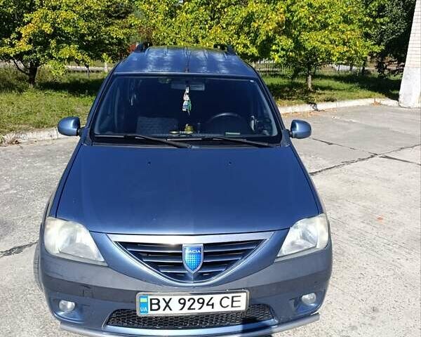 Синій Дачія Логан МСВ, об'ємом двигуна 1.6 л та пробігом 266 тис. км за 4200 $, фото 9 на Automoto.ua