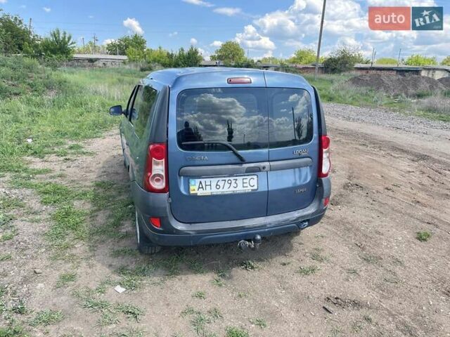 Синій Дачія Логан МСВ, об'ємом двигуна 1.6 л та пробігом 238 тис. км за 4700 $, фото 4 на Automoto.ua