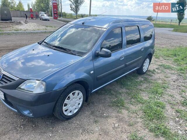 Синій Дачія Логан МСВ, об'ємом двигуна 1.6 л та пробігом 238 тис. км за 4700 $, фото 8 на Automoto.ua