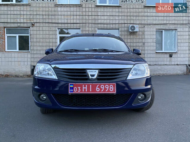 Синий Дачия Логан МСВ, объемом двигателя 1.6 л и пробегом 185 тыс. км за 5650 $, фото 3 на Automoto.ua