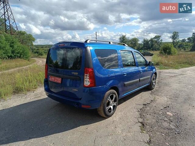 Синий Дачия Логан МСВ, объемом двигателя 1.6 л и пробегом 167 тыс. км за 6200 $, фото 8 на Automoto.ua