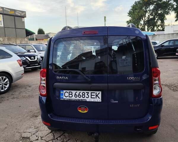 Синій Дачія Логан МСВ, об'ємом двигуна 1.6 л та пробігом 239 тис. км за 5600 $, фото 3 на Automoto.ua