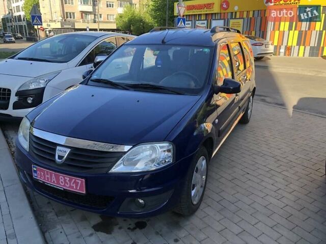 Синий Дачия Логан МСВ, объемом двигателя 1.6 л и пробегом 120 тыс. км за 5600 $, фото 7 на Automoto.ua