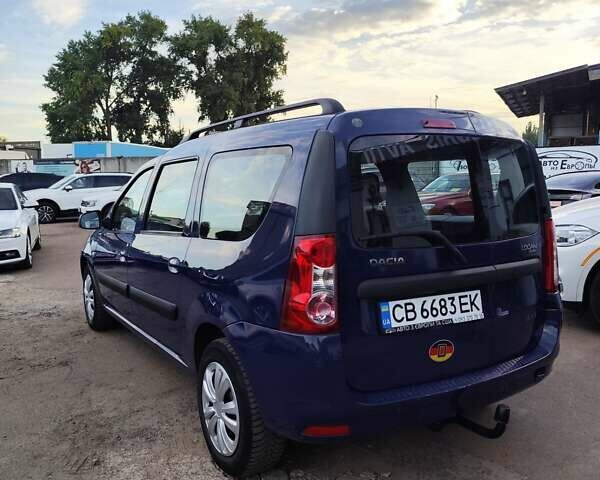 Синій Дачія Логан МСВ, об'ємом двигуна 1.6 л та пробігом 239 тис. км за 5600 $, фото 6 на Automoto.ua