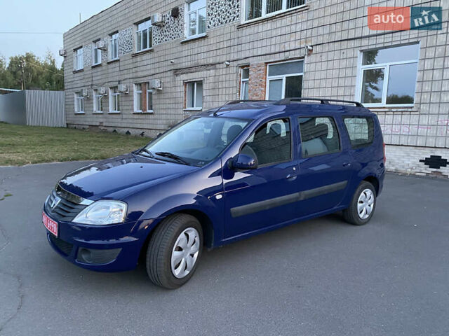 Синий Дачия Логан МСВ, объемом двигателя 1.6 л и пробегом 185 тыс. км за 5650 $, фото 7 на Automoto.ua