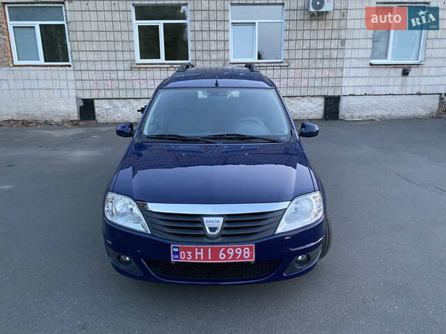 Синий Дачия Логан МСВ, объемом двигателя 1.6 л и пробегом 185 тыс. км за 5650 $, фото 4 на Automoto.ua