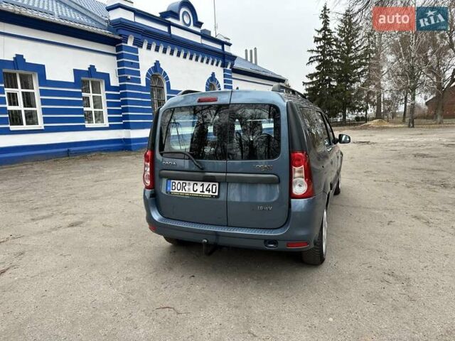 Синій Дачія Логан МСВ, об'ємом двигуна 1.6 л та пробігом 195 тис. км за 6850 $, фото 12 на Automoto.ua