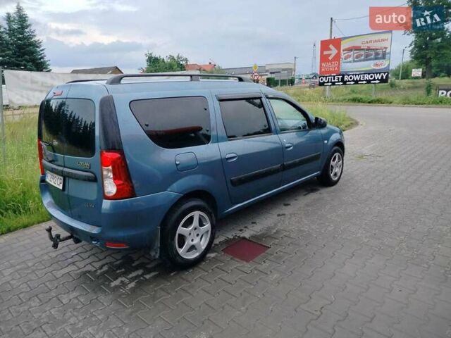 Синій Дачія Логан МСВ, об'ємом двигуна 1.6 л та пробігом 190 тис. км за 6100 $, фото 9 на Automoto.ua