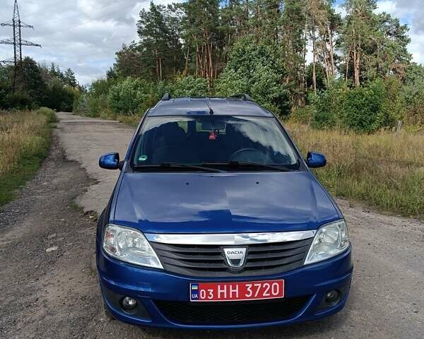 Синий Дачия Логан МСВ, объемом двигателя 1.6 л и пробегом 167 тыс. км за 6200 $, фото 4 на Automoto.ua