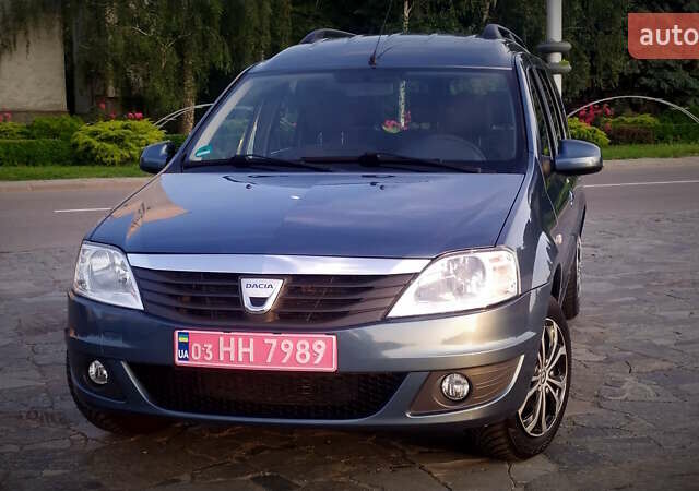 Синій Дачія Логан МСВ, об'ємом двигуна 1.6 л та пробігом 175 тис. км за 6850 $, фото 5 на Automoto.ua