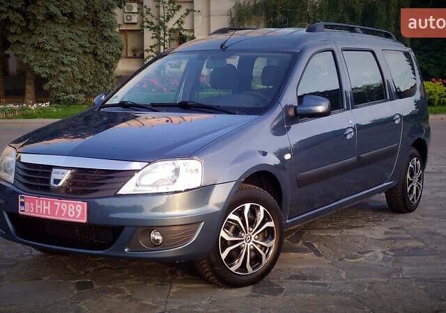 Синій Дачія Логан МСВ, об'ємом двигуна 1.6 л та пробігом 175 тис. км за 6850 $, фото 6 на Automoto.ua