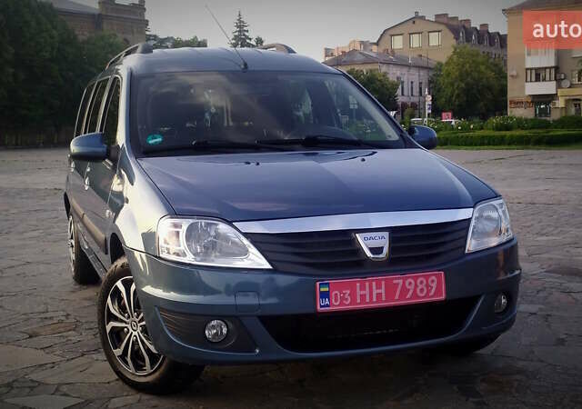 Синій Дачія Логан МСВ, об'ємом двигуна 1.6 л та пробігом 175 тис. км за 6850 $, фото 16 на Automoto.ua