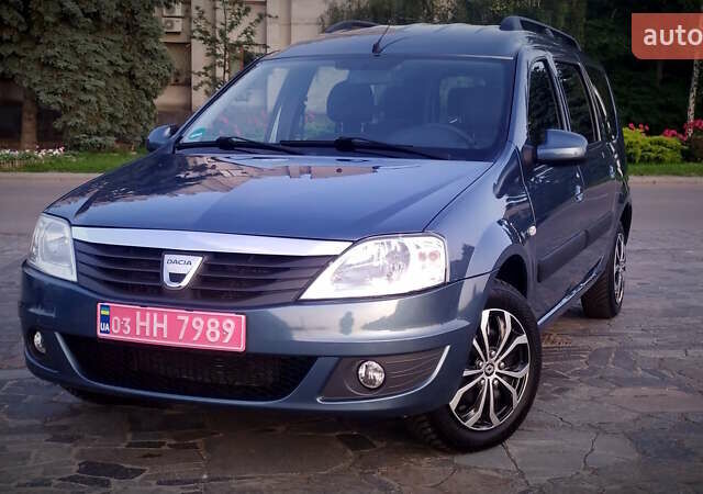 Синій Дачія Логан МСВ, об'ємом двигуна 1.6 л та пробігом 175 тис. км за 6850 $, фото 135 на Automoto.ua