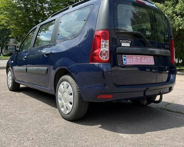 Синий Дачия Логан МСВ, объемом двигателя 1.6 л и пробегом 180 тыс. км за 6200 $, фото 13 на Automoto.ua