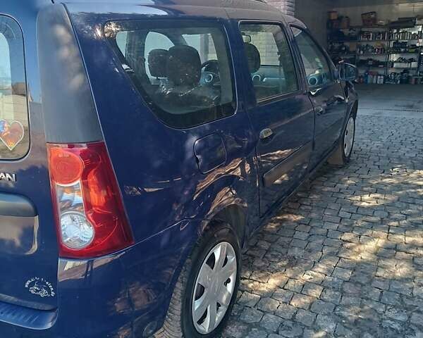Синій Дачія Логан МСВ, об'ємом двигуна 1.6 л та пробігом 249 тис. км за 6500 $, фото 7 на Automoto.ua