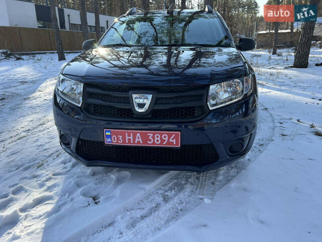 Синий Дачия Логан МСВ, объемом двигателя 1.2 л и пробегом 160 тыс. км за 6490 $, фото 72 на Automoto.ua