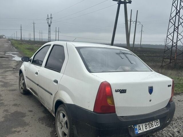 Білий Дачія Logan, об'ємом двигуна 1.4 л та пробігом 174 тис. км за 3200 $, фото 1 на Automoto.ua