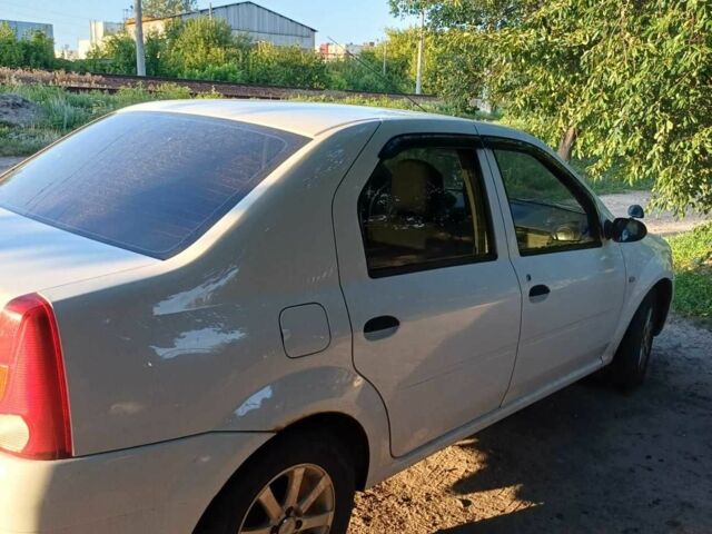 Білий Дачія Logan, об'ємом двигуна 1.4 л та пробігом 166 тис. км за 3600 $, фото 2 на Automoto.ua