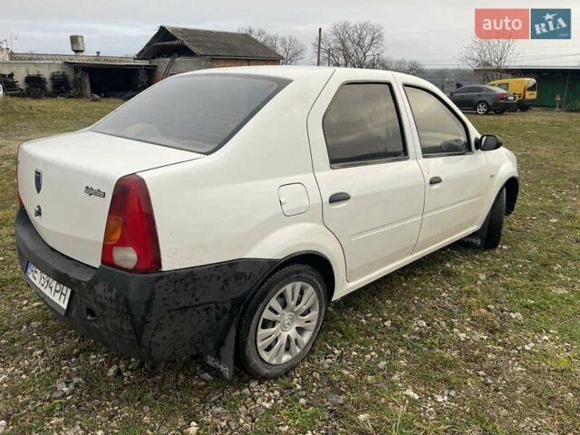 Белый Дачия Логан, объемом двигателя 1.4 л и пробегом 240 тыс. км за 1750 $, фото 7 на Automoto.ua