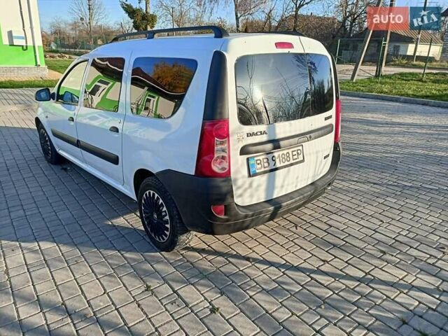 Білий Дачія Logan, об'ємом двигуна 1.46 л та пробігом 206 тис. км за 5300 $, фото 4 на Automoto.ua
