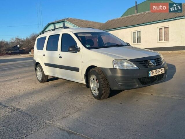 Белый Дачия Логан, объемом двигателя 1.6 л и пробегом 165 тыс. км за 5900 $, фото 1 на Automoto.ua