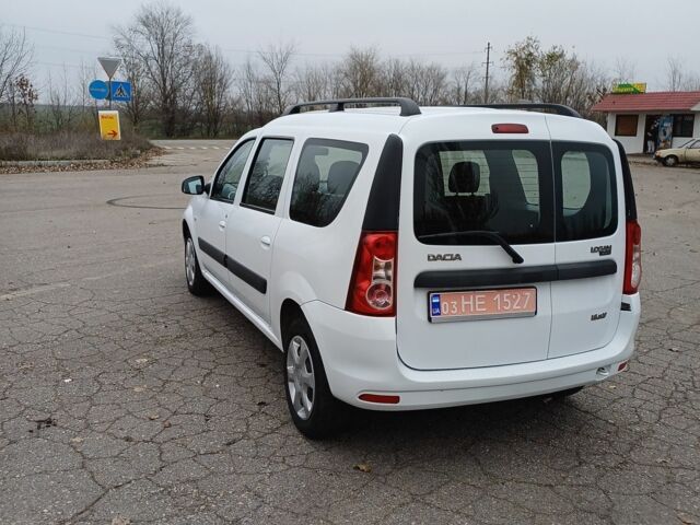 Білий Дачія Logan, об'ємом двигуна 1 л та пробігом 179 тис. км за 5850 $, фото 5 на Automoto.ua