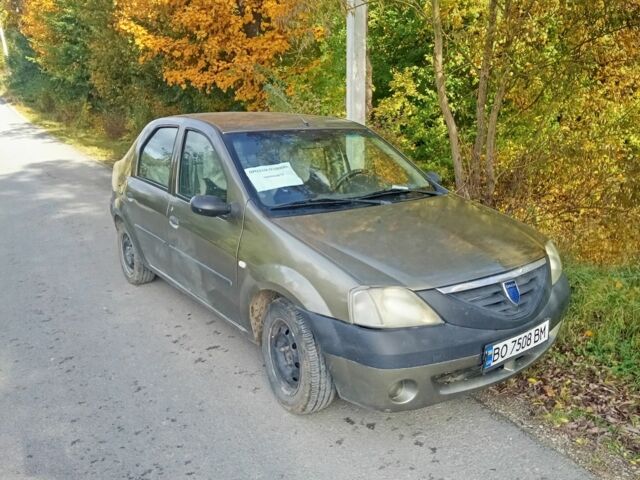 Бежевый Дачия Логан, объемом двигателя 1.4 л и пробегом 272 тыс. км за 4500 $, фото 1 на Automoto.ua