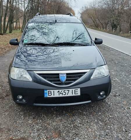 Черный Дачия Логан, объемом двигателя 1.6 л и пробегом 226 тыс. км за 4700 $, фото 27 на Automoto.ua