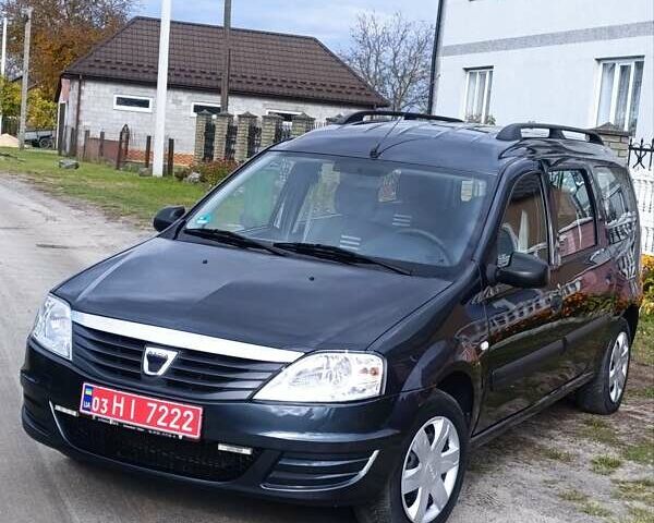 Дачія Logan 2012 у Сарнах на Automoto.ua Чорний Дачія Logan, об'ємом двигуна 1.6 л та пробігом 169 тис. км за 6500 $, фото 6 на Automoto.ua