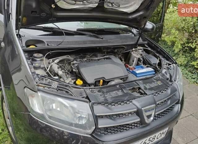 Черный Дачия Логан, объемом двигателя 1.15 л и пробегом 198 тыс. км за 6300 $, фото 5 на Automoto.ua