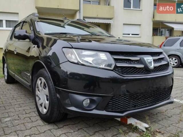 Черный Дачия Логан, объемом двигателя 1.15 л и пробегом 198 тыс. км за 6300 $, фото 1 на Automoto.ua