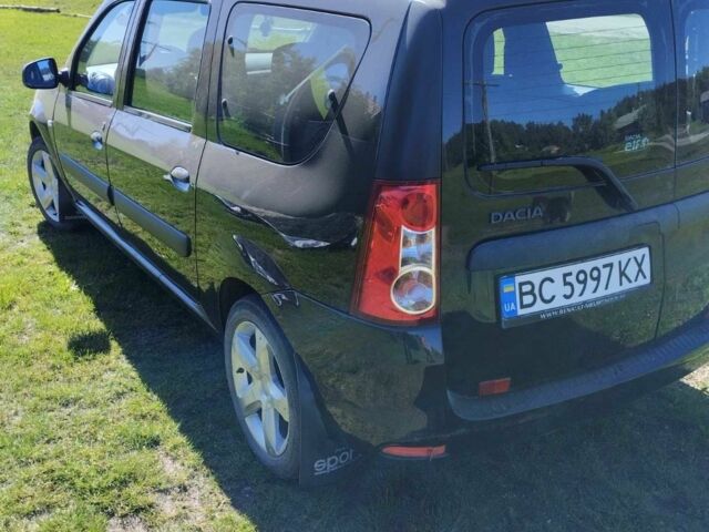 Черный Дачия Логан, объемом двигателя 1 л и пробегом 192 тыс. км за 5600 $, фото 4 на Automoto.ua