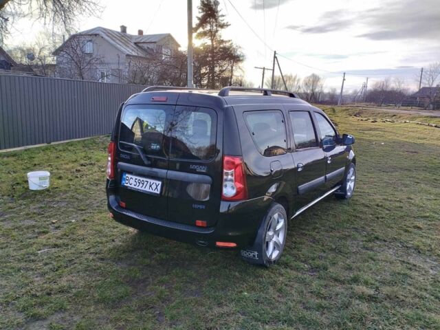 Черный Дачия Логан, объемом двигателя 1 л и пробегом 192 тыс. км за 5600 $, фото 10 на Automoto.ua