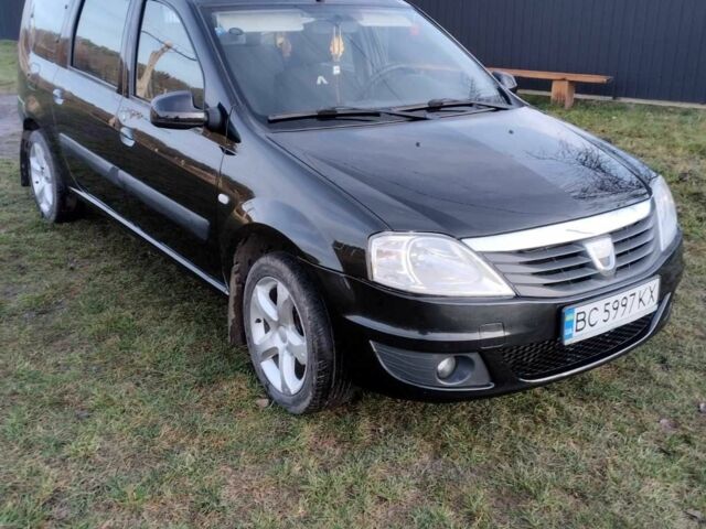 Черный Дачия Логан, объемом двигателя 1 л и пробегом 192 тыс. км за 5600 $, фото 3 на Automoto.ua