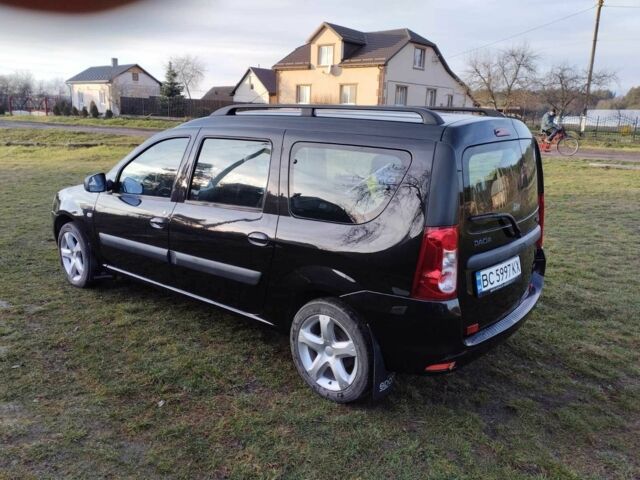 Черный Дачия Логан, объемом двигателя 1 л и пробегом 192 тыс. км за 5600 $, фото 1 на Automoto.ua