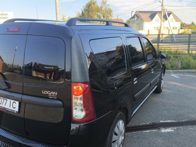 Черный Дачия Логан, объемом двигателя 1.6 л и пробегом 260 тыс. км за 5700 $, фото 4 на Automoto.ua
