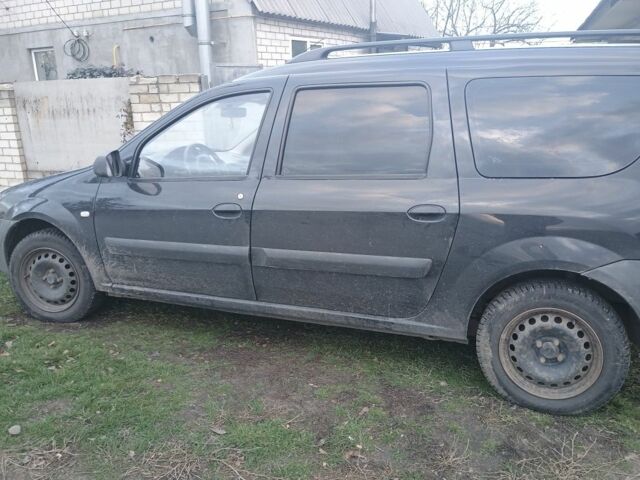 Черный Дачия Логан, объемом двигателя 1.4 л и пробегом 167 тыс. км за 3600 $, фото 1 на Automoto.ua