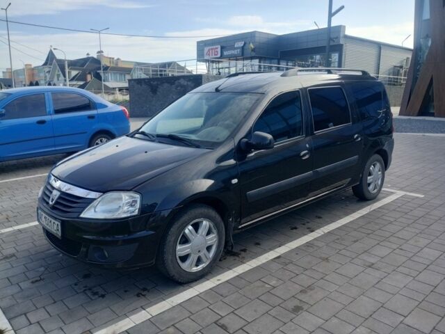 Черный Дачия Логан, объемом двигателя 1.6 л и пробегом 339 тыс. км за 4187 $, фото 2 на Automoto.ua