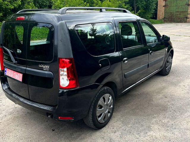 Черный Дачия Логан, объемом двигателя 1.6 л и пробегом 137 тыс. км за 6600 $, фото 5 на Automoto.ua