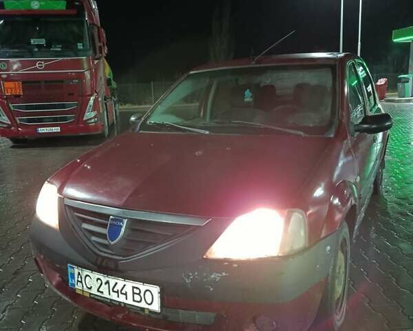 Червоний Дачія Logan, об'ємом двигуна 1.39 л та пробігом 333 тис. км за 999 $, фото 1 на Automoto.ua