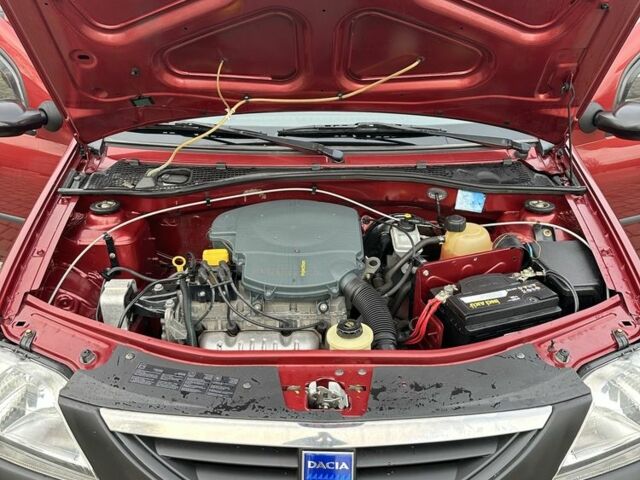 Красный Дачия Логан, объемом двигателя 1.4 л и пробегом 104 тыс. км за 4700 $, фото 10 на Automoto.ua