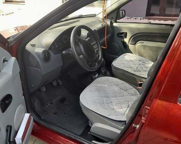 Красный Дачия Логан, объемом двигателя 1.4 л и пробегом 230 тыс. км за 2599 $, фото 1 на Automoto.ua