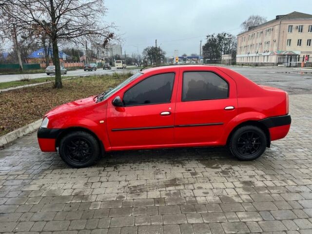 Красный Дачия Логан, объемом двигателя 1.6 л и пробегом 700 тыс. км за 1850 $, фото 4 на Automoto.ua